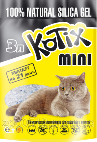 Наповнювач силікагелевий Kotix 3 л, фото 2