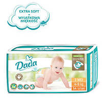 Підгузки оновлені Dada 3 extra soft (4-9 кг) 54 шт.