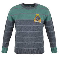 Джемпер для хлопчика 3pommes 18095 сірий із зеленим 98-116