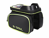 Велосипедна сумка B-Soul, велосумка на раму, для телефона., фото 2