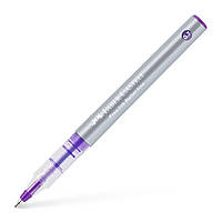 Ручка-роллер Faber-Castell Free Ink rollerball, цвет чернил фиолетовый, 0,7 мм, одноразовая, 348136