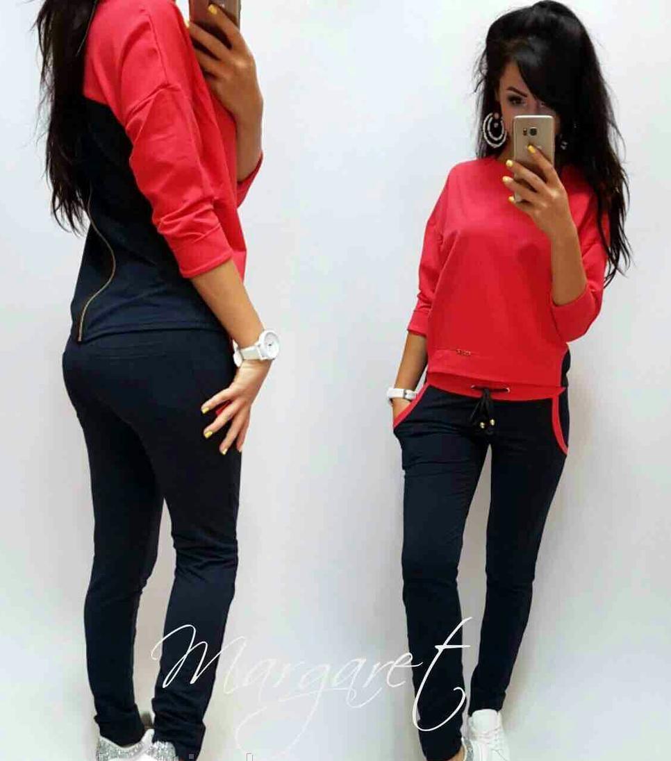 Жіночий літній костюм зі змійкою на спині р.S,