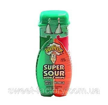 WarHeads Super Sour Drops Green Apple Melon 30 ml, фото 1
