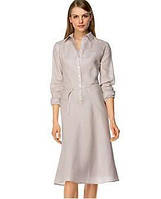 Класичне лляне жіноче плаття. Колір на вибір