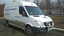 Производство и замена лобового стекла триплекс на Mercedes Sprinter, VW Crafter в Никополе (Украина). 3