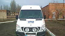 Производство и замена лобового стекла триплекс на Mercedes Sprinter, VW Crafter в Никополе (Украина). 5