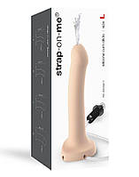 Кончающий фалоімітатор Strap-On-Me Dildo Cum Flesh 19,6см