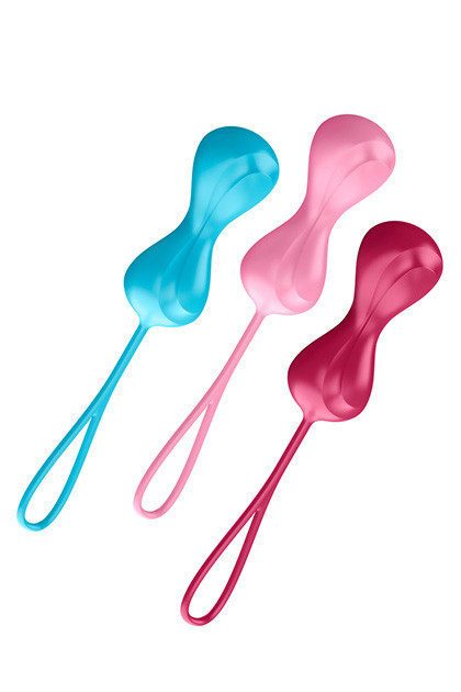 Комплект вагінальних кульок Satisfyer Balls C02 Double (Set of 3), фото 1