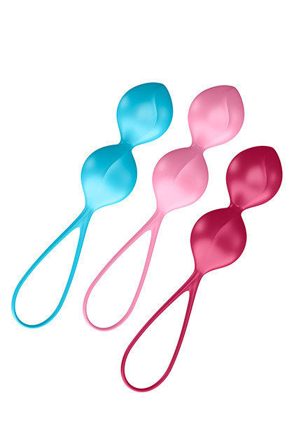 Набір вагінальних кульок Satisfyer Balls C03 Double (Set of 3)