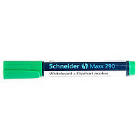 Для досок и флипчартов маркер Schneider MAXX 290 зеленый 129004