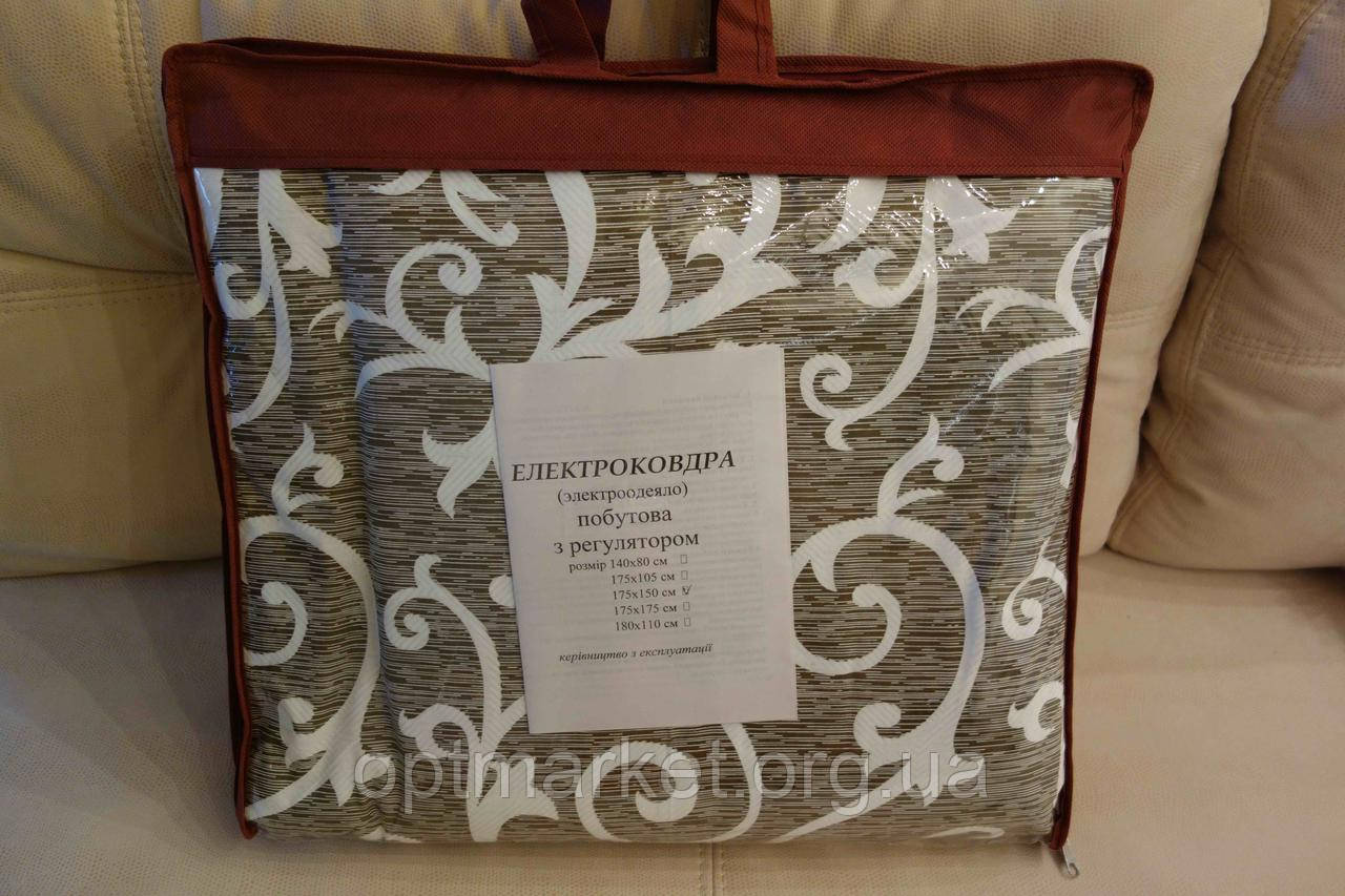 Електрична ковдра з підігрівом 165х100 SHINE, фото 1