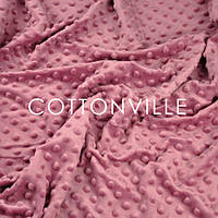 Плюш Minky Темний пильно-рожевий