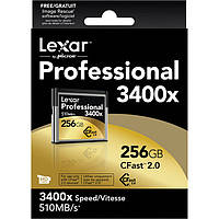 Карта памяти Lexar Professional 256GB 3400x CFast 2.0 Memory