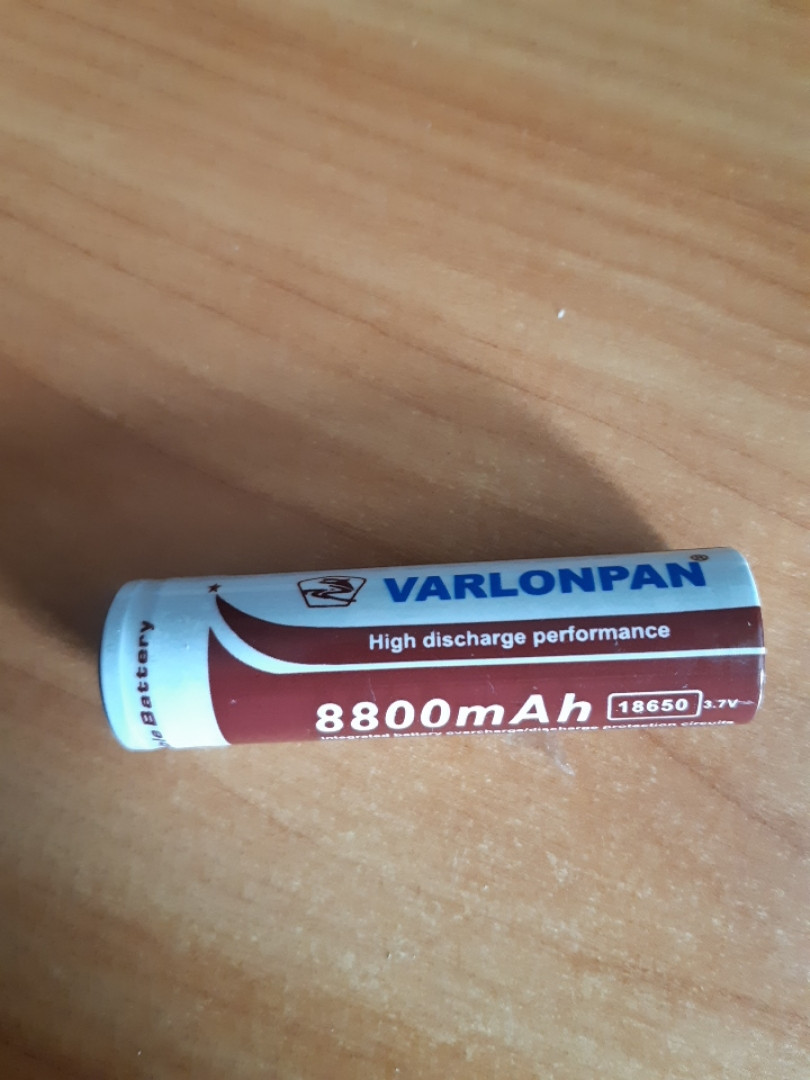 Аккумулятор 18650 Li-ion Varlonpan 3,7V 8800mAh