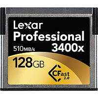 Карта памяти Lexar Professional 128 Гб 3400x CFast 2.0 Compact Flash