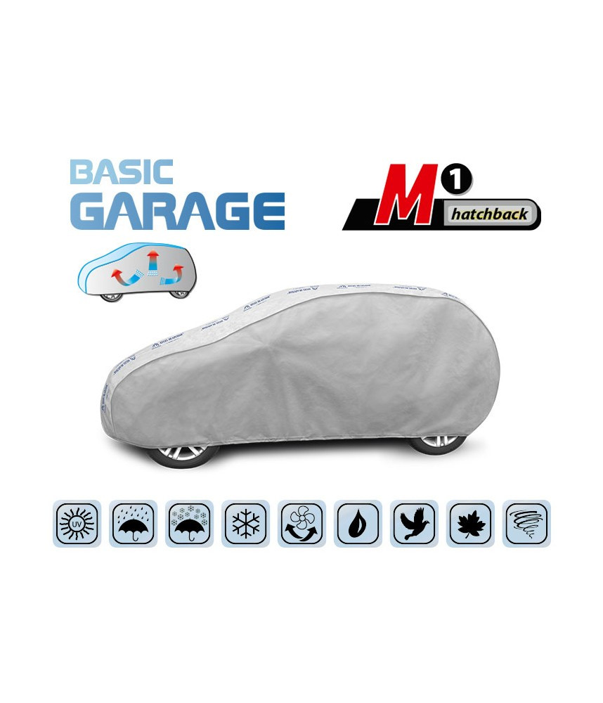Чохол-тент для автомобіля "Basic Garage" розмір M1 Hatchback