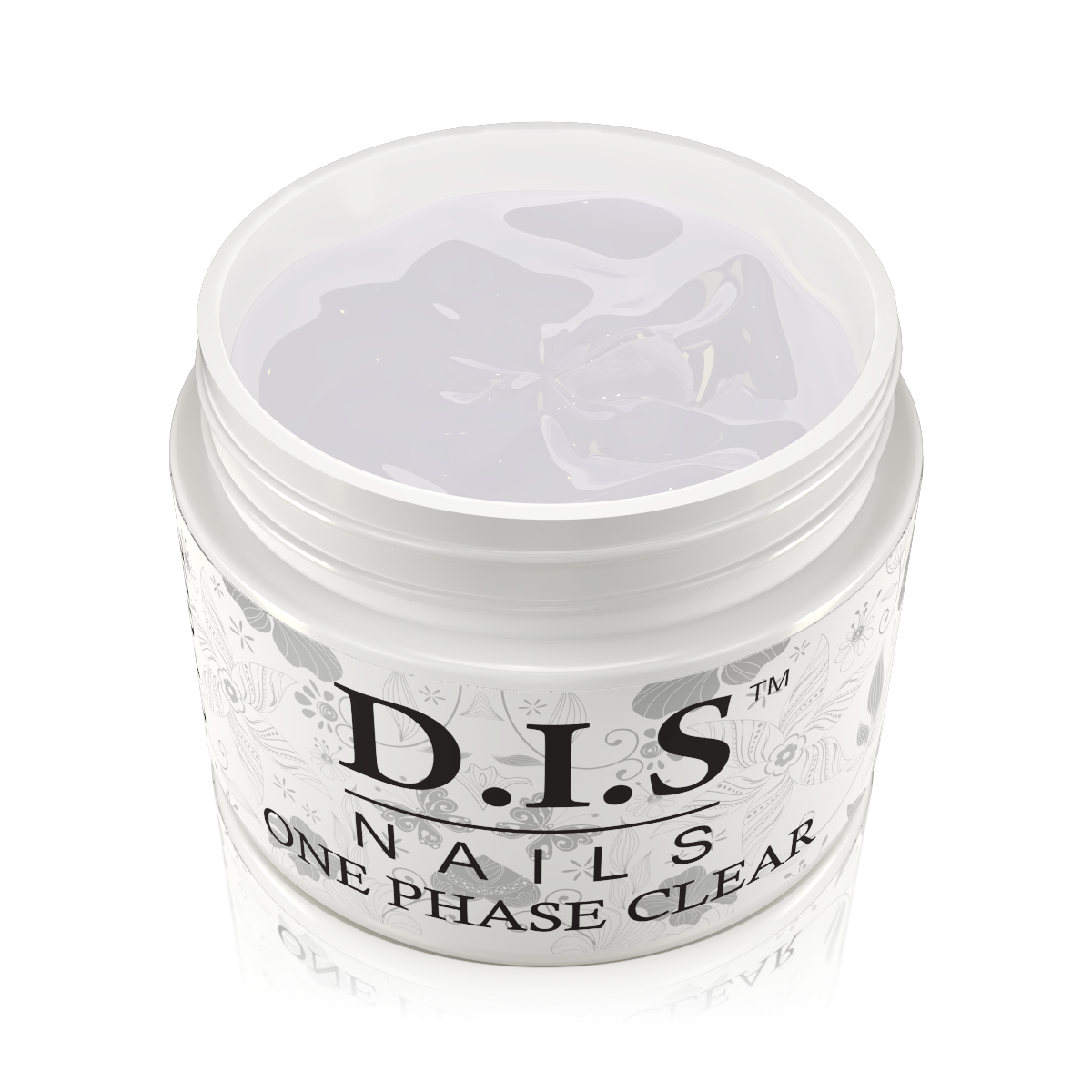 Однофазний гель D. I. S Nails phase One clear (Прозорий гель-желе) 60 гр.