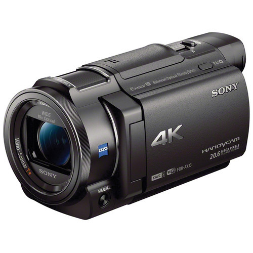 Видеокамера Sony FDR-AX33 4K Ultra HD Handycam Camcorder - фото 3 - id-p95771192