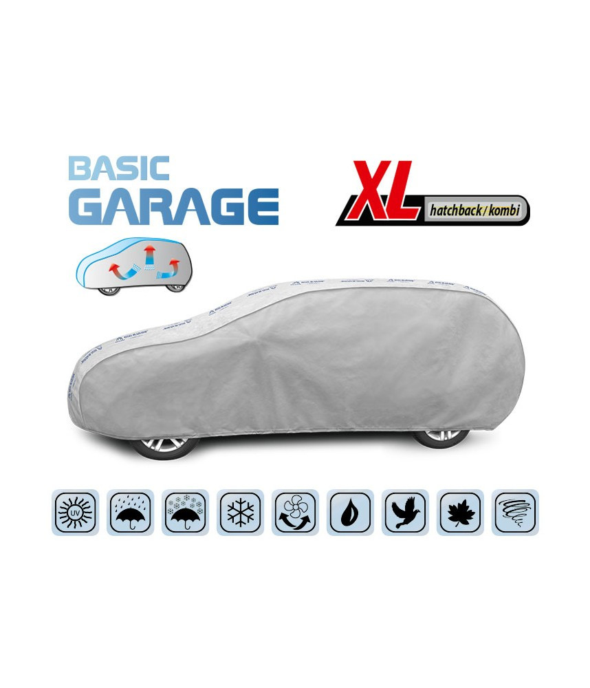 Чохол-тент для автомобіля "Basic Garage" розмір XL Hatchback/kombi