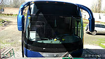 Производство и замена лобового стекла триплекс на автобусе Yutong ZK 6100  в Никополе (Украина). 5