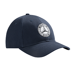 Оригінальна чоловіча бейсболка Mercedes men's Cap Navy Blue, 100% Cotton (B66041540)