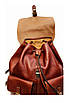 Рюкзак жіночий міський з натуральної шкіри Katana щоденний для навчання коричневий, фото 3