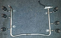 Форсунки, рампа 2.6(ABC);2.8 (AAH) Audi 100 A6 C4 91-97г