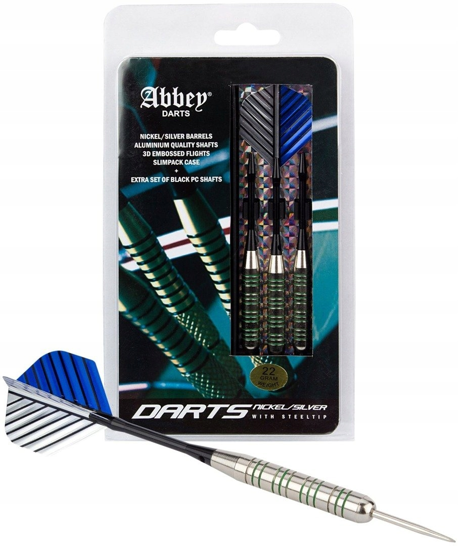 Набір із дротиків Abbey 22 для дартсу