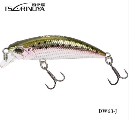 Воблер Tsurinoya DW63 (DUO Spearhead Ryuki 50S) цвет J: продажа, цена в ...