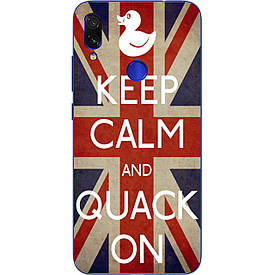 Чохол силіконовий з картинкою для Xiaomi Redmi 7 Keep calm