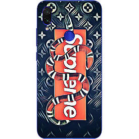 Чохол силіконовий з картинкою для Xiaomi Redmi 7 Supreme змія