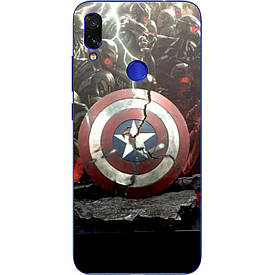 Чохол силіконовий з картинкою для Xiaomi Redmi 7 Щит