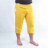 Бриджі чоловічі спортивні в жовтому кольорі, фото 8