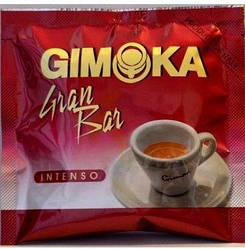 Кава в чалдах монодозах Gimoka Gran Bar 1 шт Італія кава в таблетках Джимока
