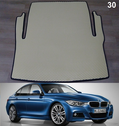 Килимок ЄВА в багажник BMW 3 F30 '12-19, фото 2