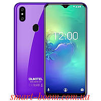 Смартфон Oukitel C15 Pro Purple 6.09" 2/16Gb Helio A22 3200 mAh Android 9