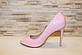 Туфлі літні рожеві жіночі лакові на підборах код Б199, фото 2