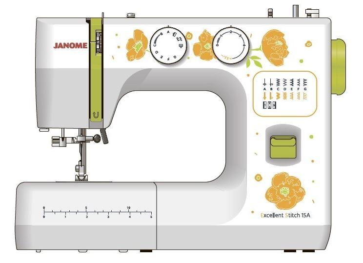 Швейна машина Janome Excellent Stitch 15A (ES 15A)