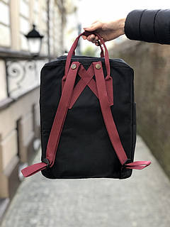Fjallraven Kanken Classic Black Ox Red ID 798988849 1050 Prom.ua