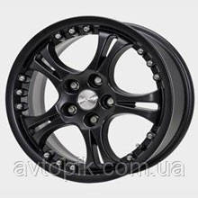 Литі колісні диски Скад: колір Чорний матовий