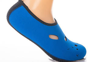 Аквашузи, взуття для плавання, пляжу, фітнесу (коралки) Xing сині M-35-36, 22-23 см