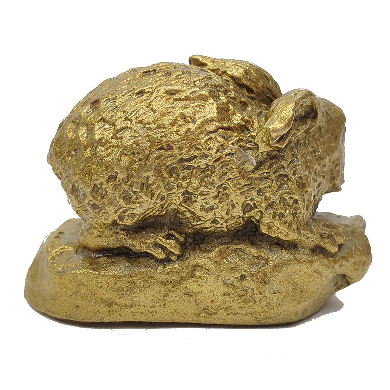 Статуэтка Кролик 6х4х3 см бронзовая (С0351) - фото 2 - id-p963649373
