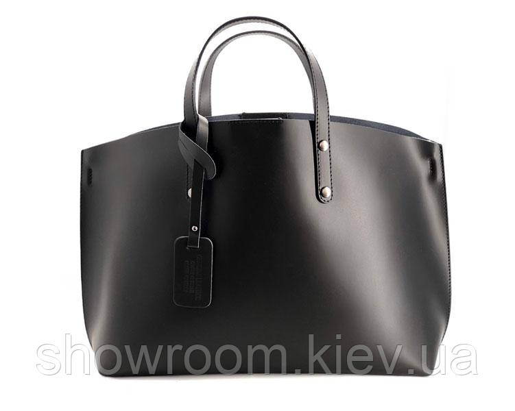 Жіноча сумка-шопер з натуральної шкіри Vera Pelle 0476