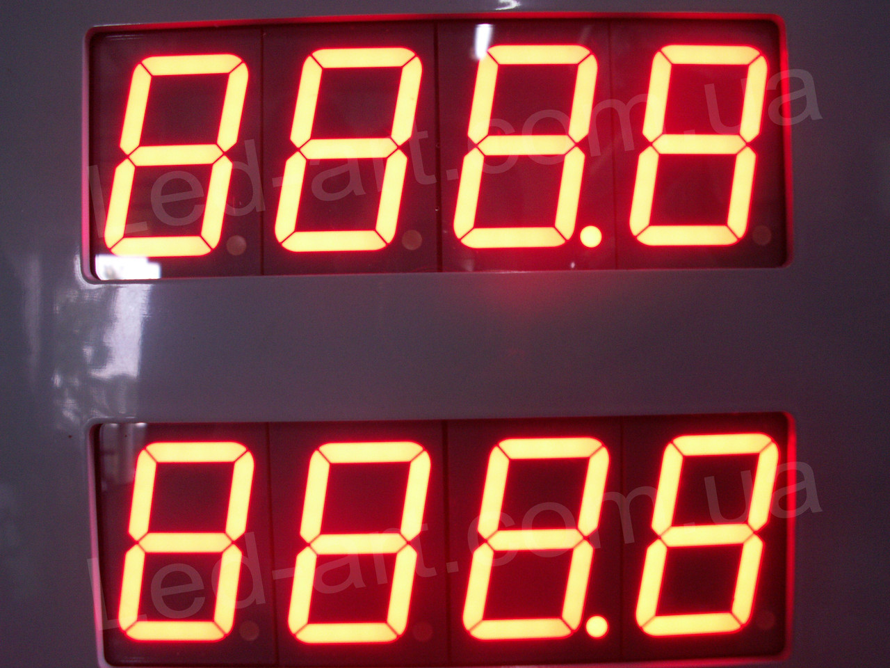 Светодиодное табло обмен валют одностороннее 600х600 мм LED-ART-600х600-1 - фото 2 - id-p95842371
