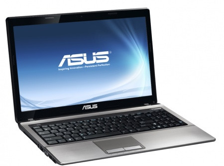 Ноутбук ASUS X53S-Intel Core i5-2410M-2.3GHz-6Gb-DDR3-640Gb-HDD-W15.6-Web-DVD-R-NVIDIA GeForce GT540M(1Gb)-(B-)-Б/В, фото 1