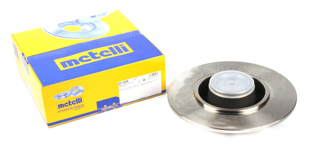 Гальмівний диск задній Renault Megane III 08- Metelli 23-1095, фото 1