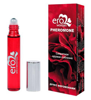 Жіночі парфуми з феромоном Erowoman №1" флакон рол-він 10 мл в коробці туалетна вода з феромонами для жінок