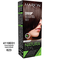 Краска для волос Natura Styl Marion, 40мл + 40мл 623 Шоколадний коричневий