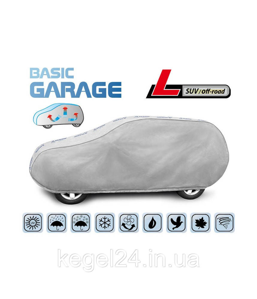 Чохол-тент для автомобіля "Basic Garage" розмір L SUV/Off Road