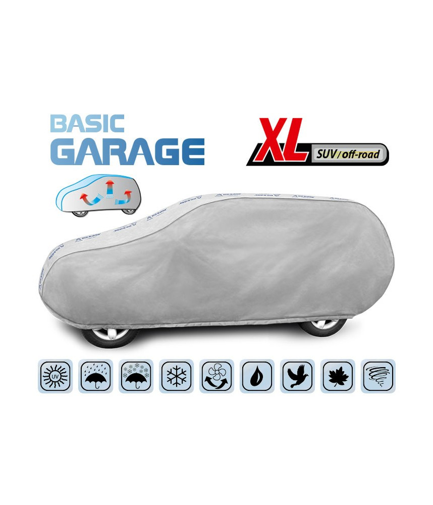 Чохол-тент для автомобіля „Basic Garage” розмір XL SUV/Off Road ОРИГІНАЛ! ОФІЦІЙНА ГАРАНТІЯ!